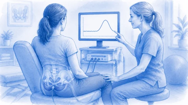 Biofeedback πυελικού εδάφους για ακράτεια ούρων