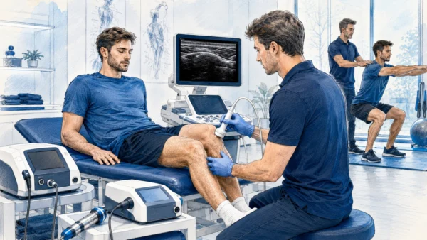Διαγνωστικός υπέρηχος επιγονατιδικού τένοντα